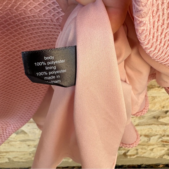 Lane Bryant 18/20 Pink Textured Dress - Picture 3 of 5